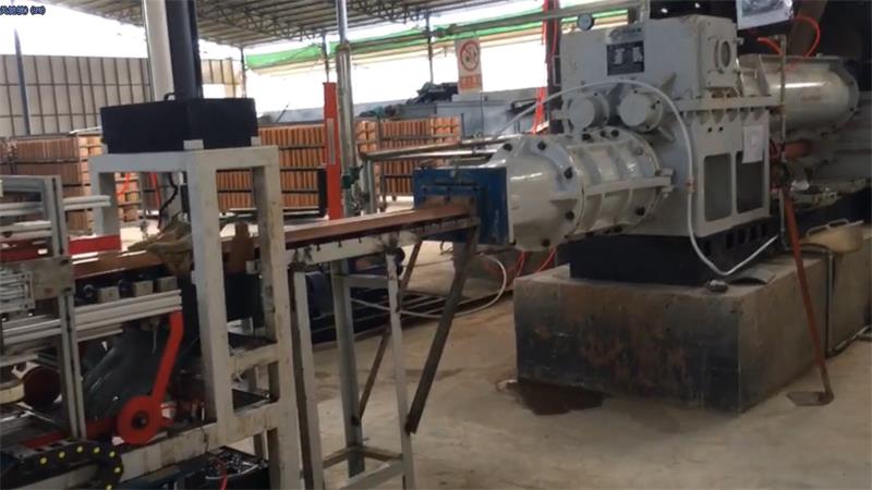 Roof tile production line